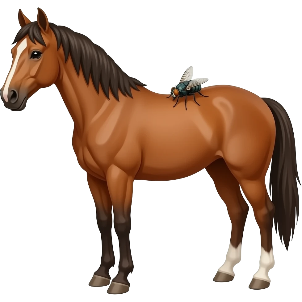 🐎+🪰 emoji