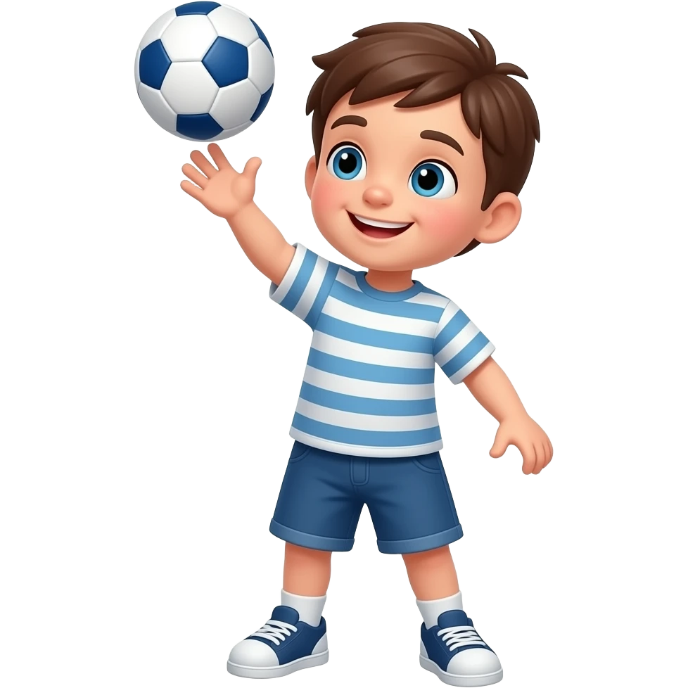 kid throwing a ball emoji
