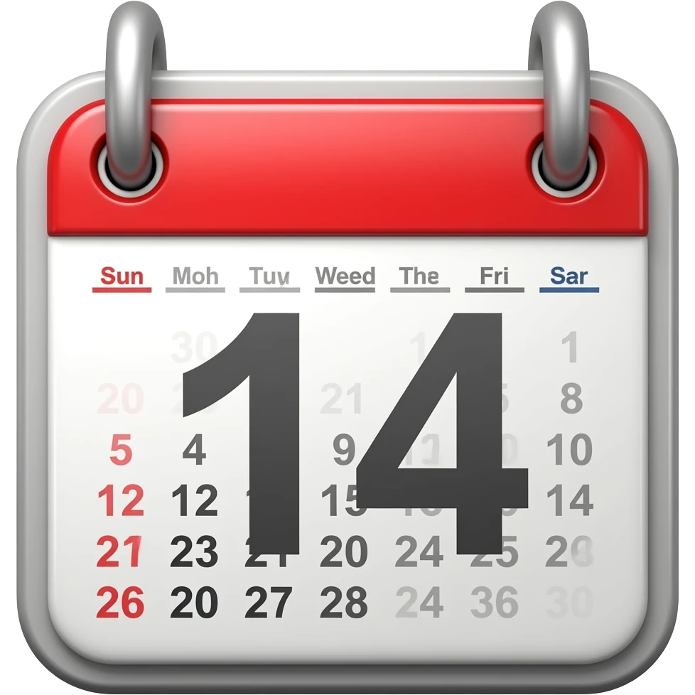 calendar emoji