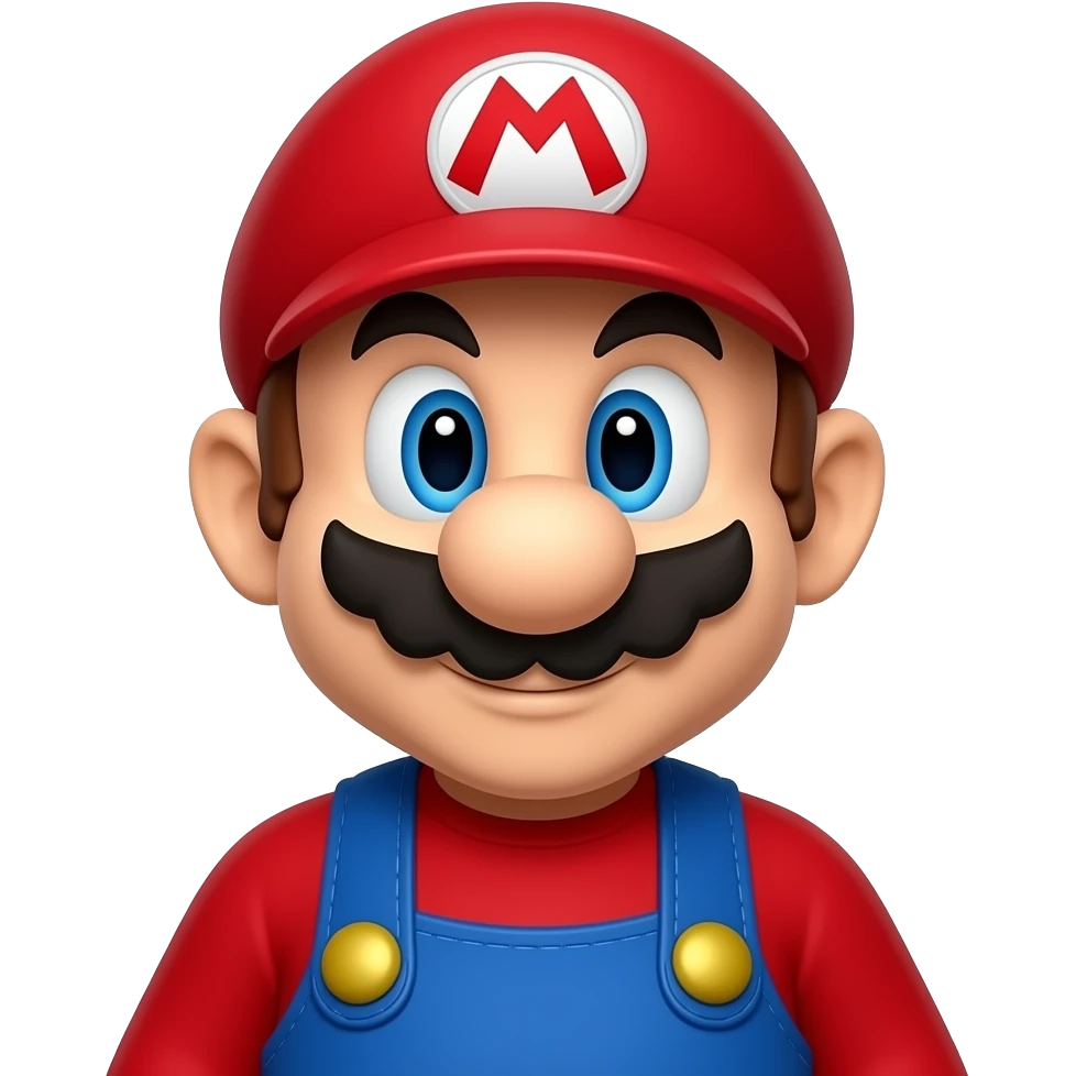 Mario man emoji