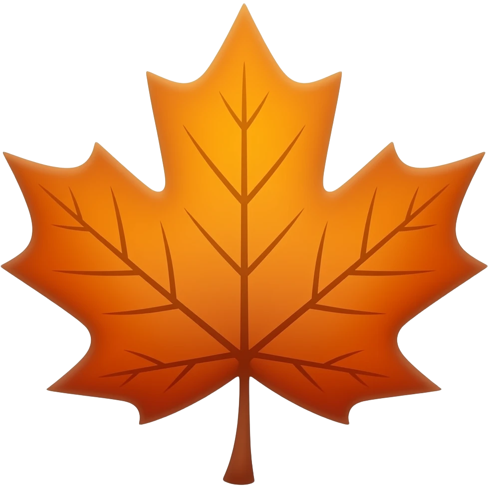 maple leaf emoji