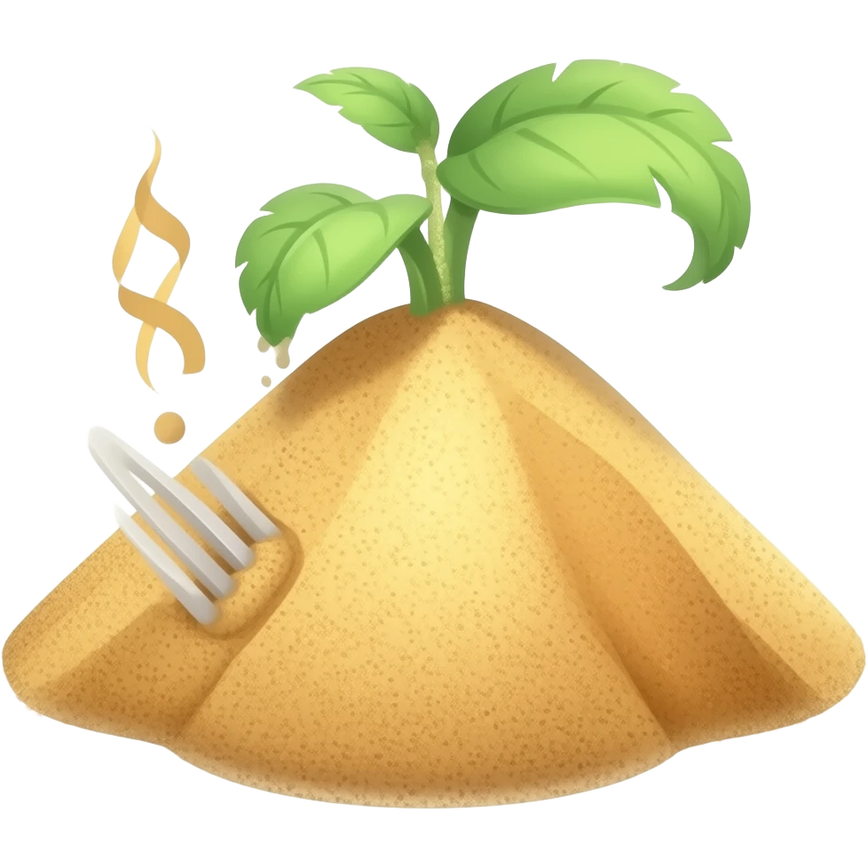 sand emoji