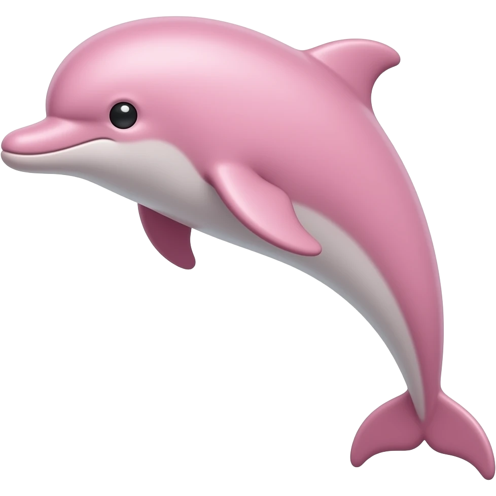 pink dolphin emoji