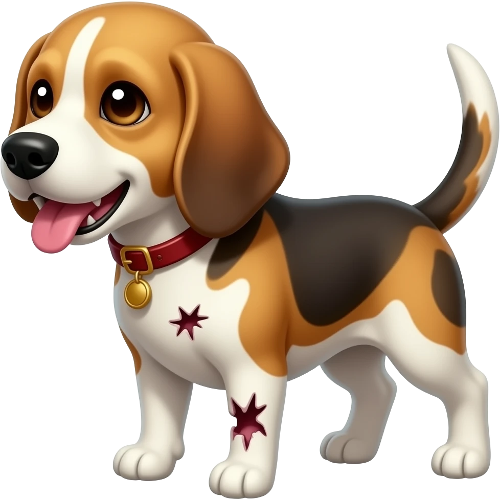 beagle zombie emoji
