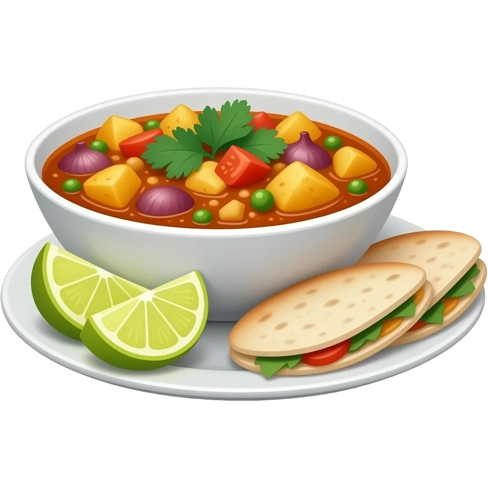 Pao bhaji emoji