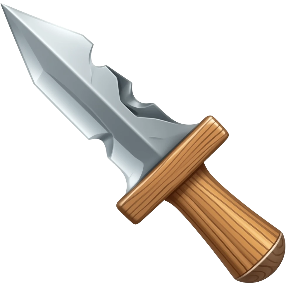stabbing emoji