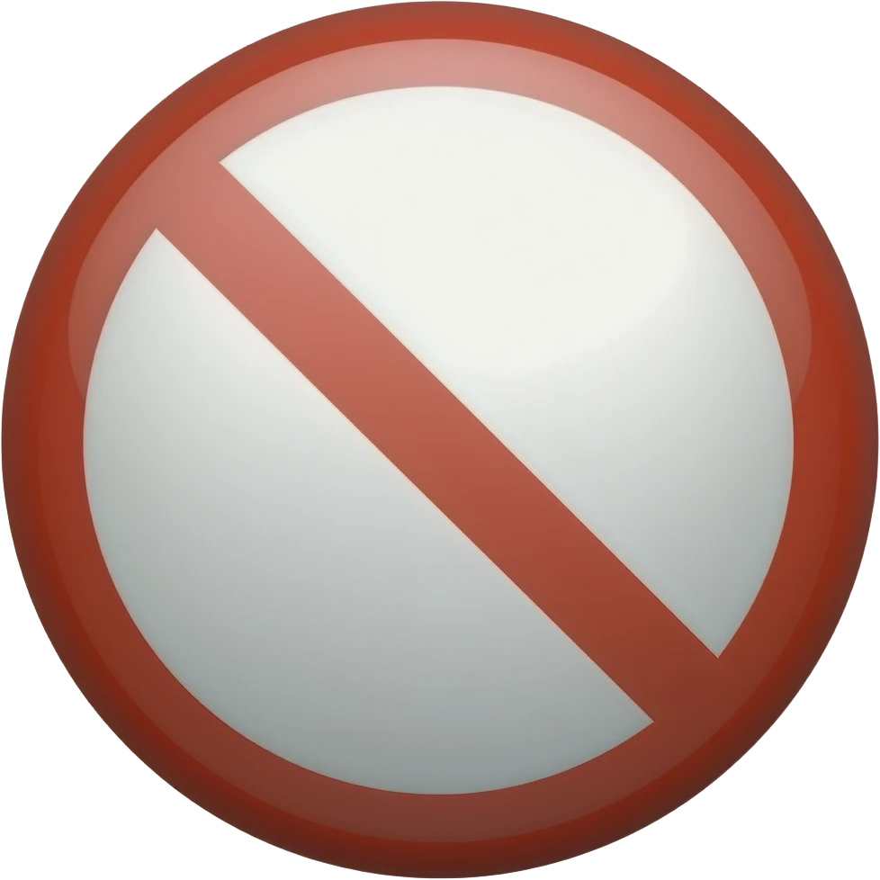 No emoji