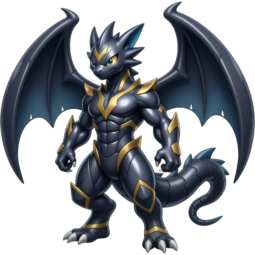 Shiny dark Dusky edgy cool Salandit-Salamence-Ekans-Seviper-Salazzle-Fakemon-hybrid emoji