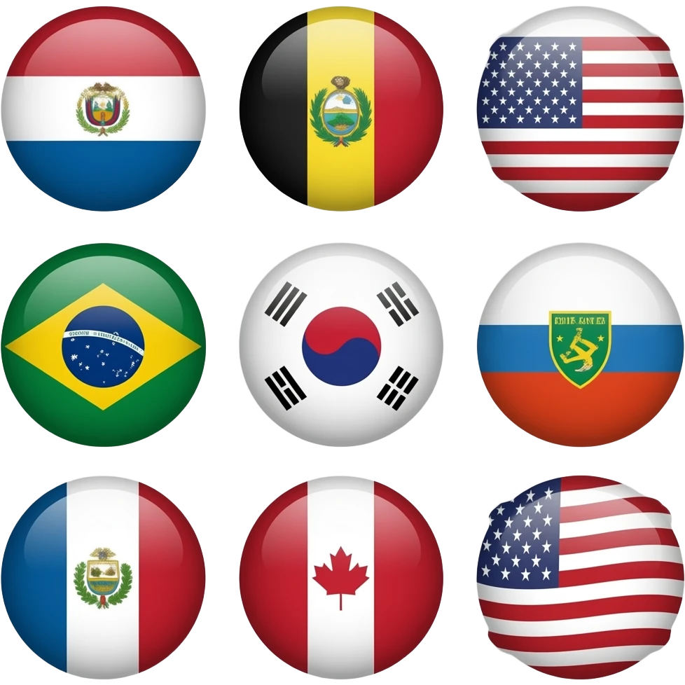 LATINAMERICA FLAGS emoji