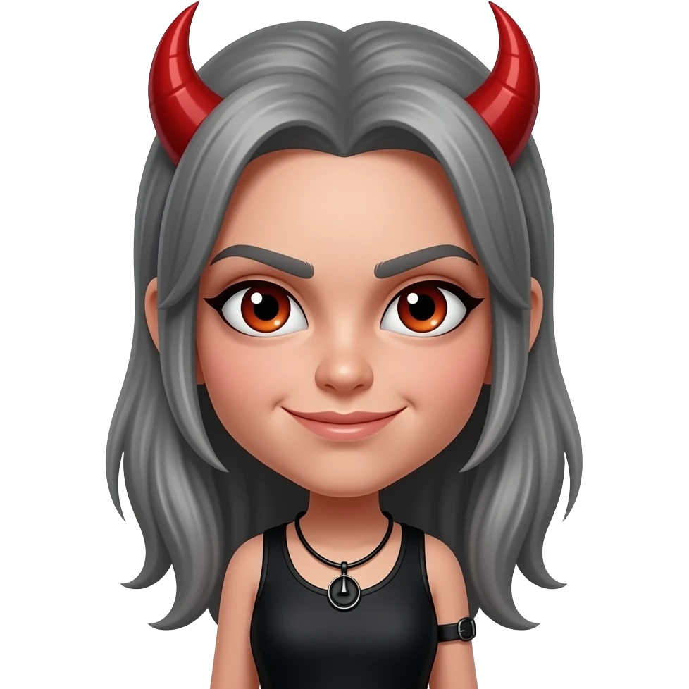 Evil devil emoji