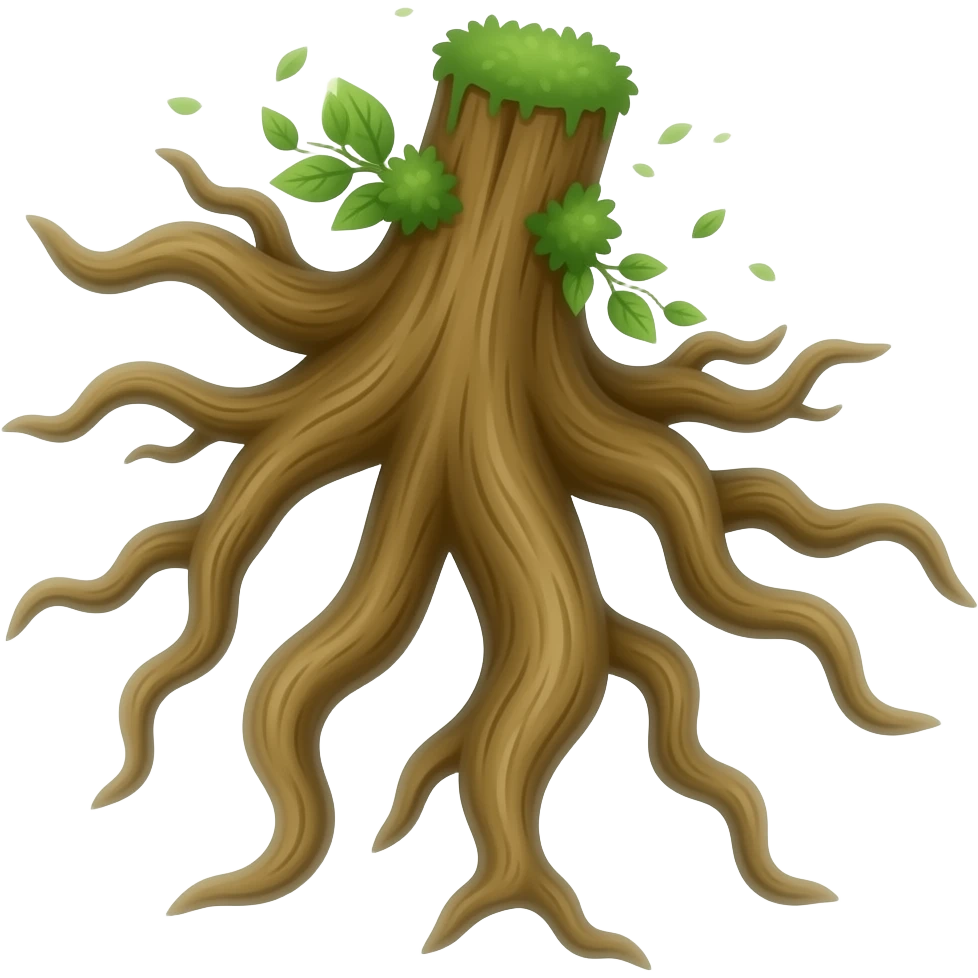 Tree Root emoji