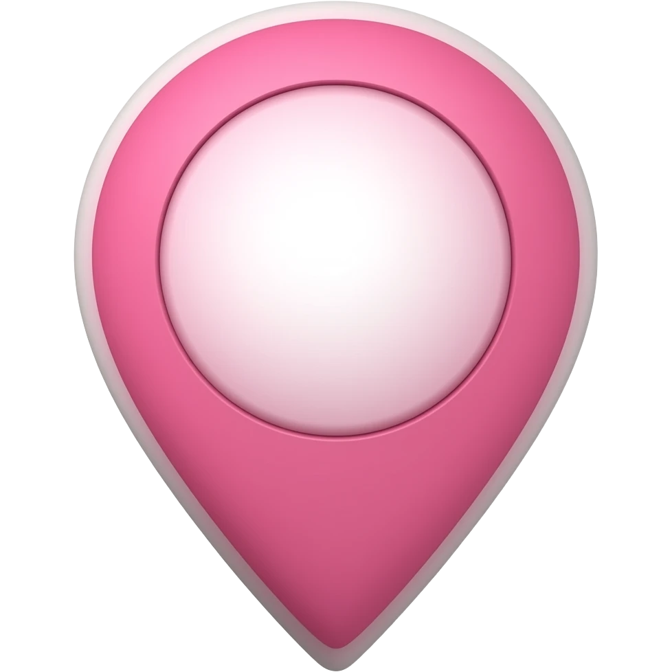 Нежно-розовая 📍 emoji