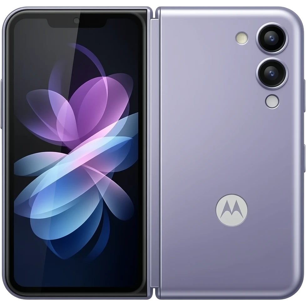 taking a photo Motorola Razr Fold emoji