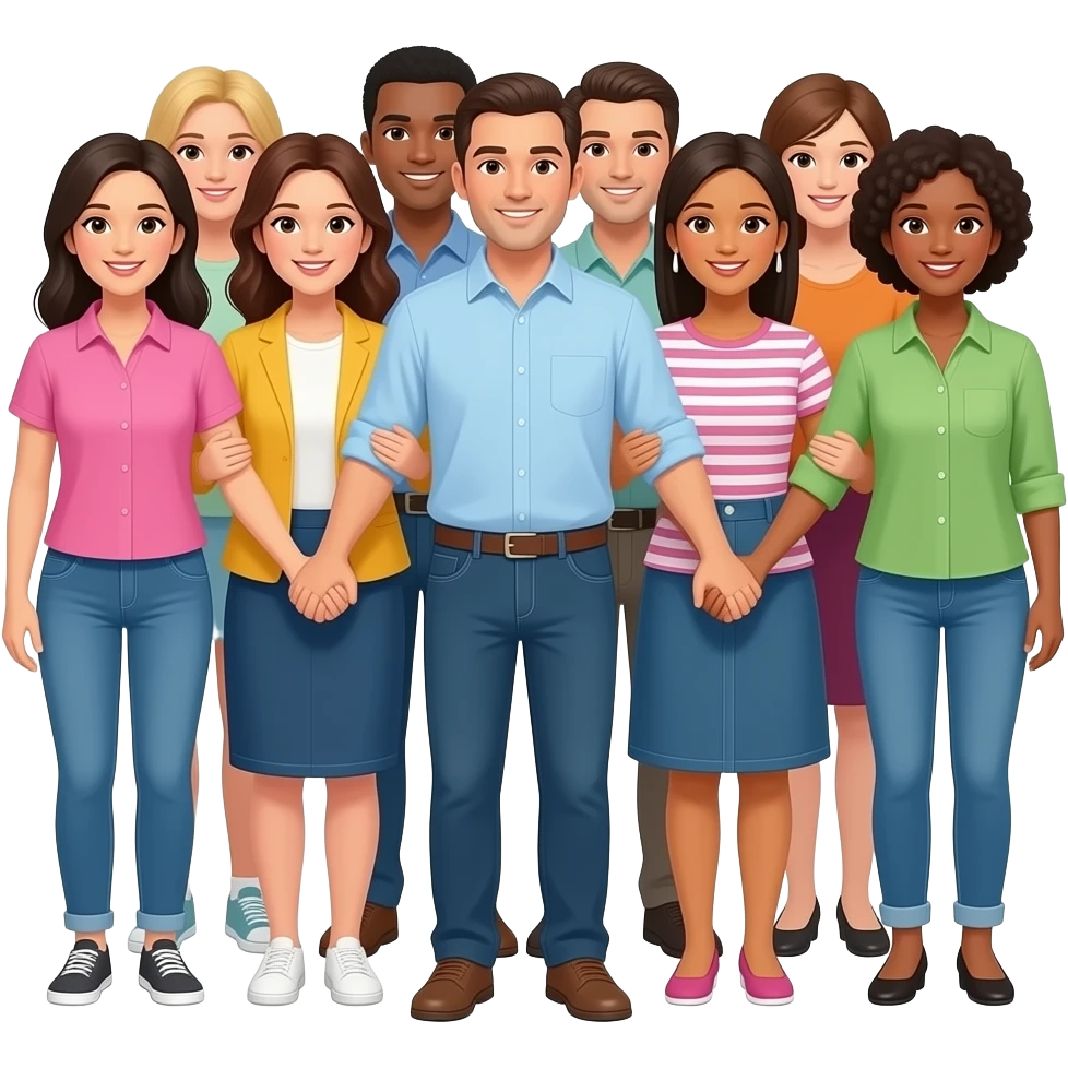union entre personas emoji