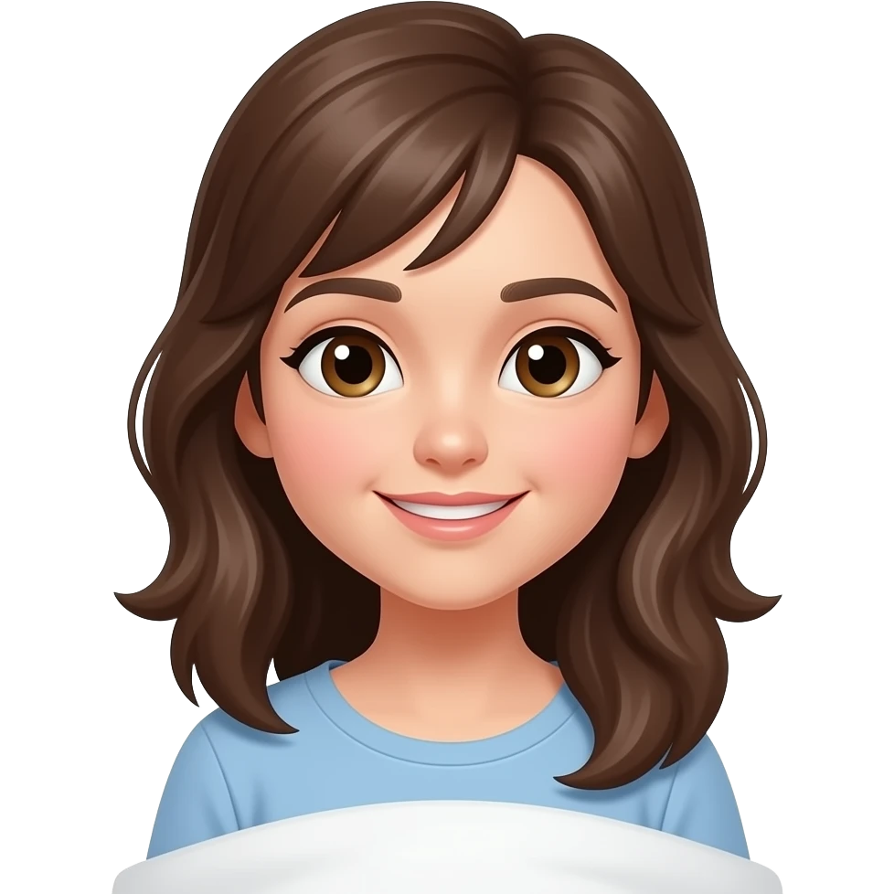 Just woke up girl emoji