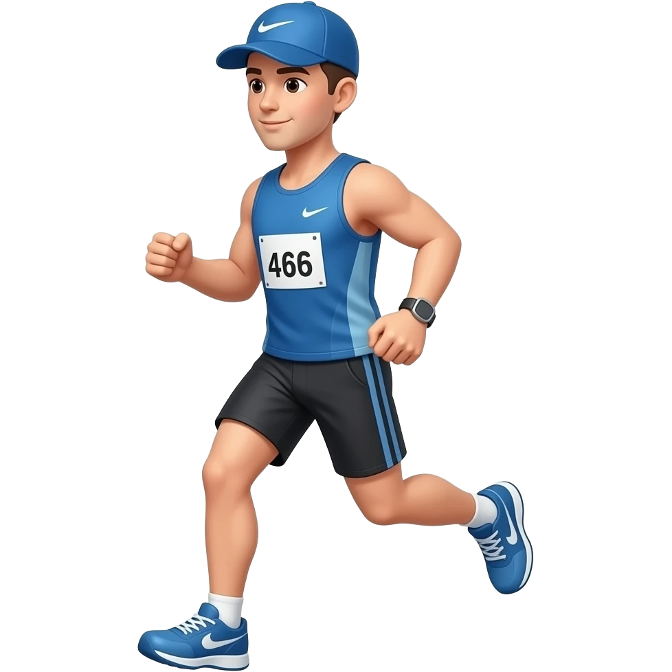 Marathon runner emoji