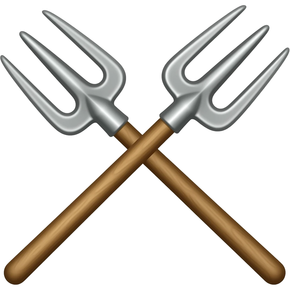 Pitchfork emoji