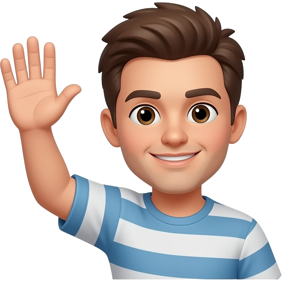 I raise my hand emoji