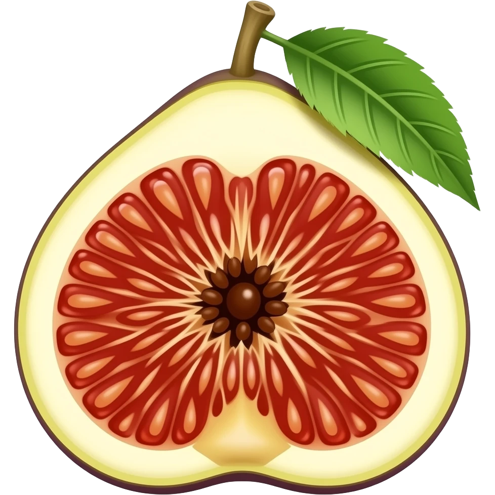fig fruit emoji