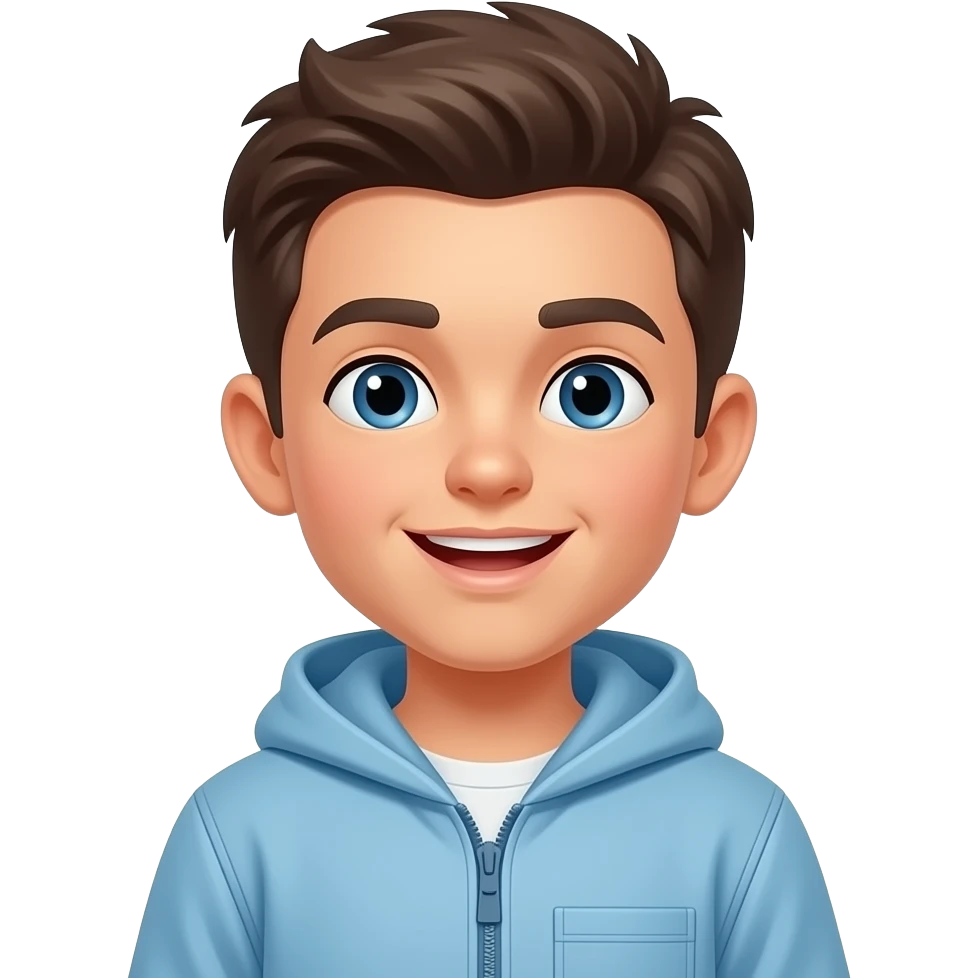 Boy speaking emoji
