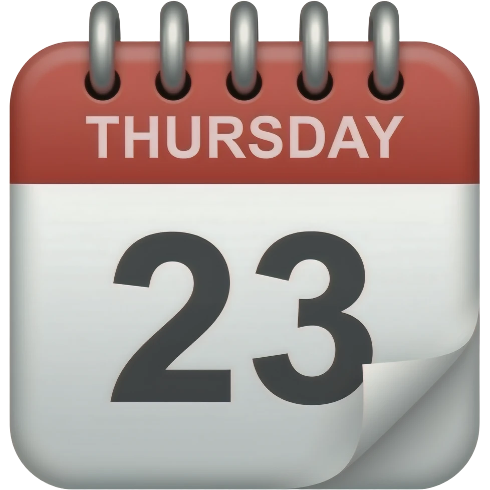 Thursday emoji