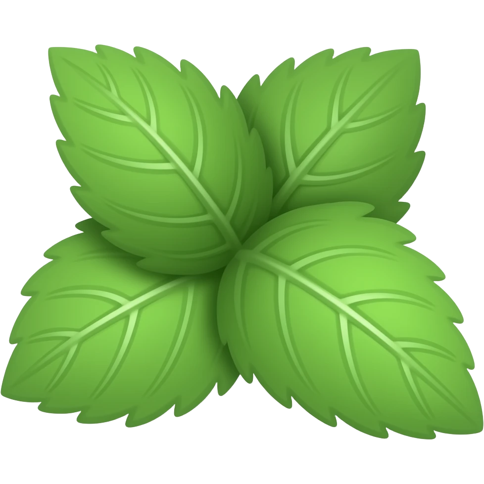 Mint emoji