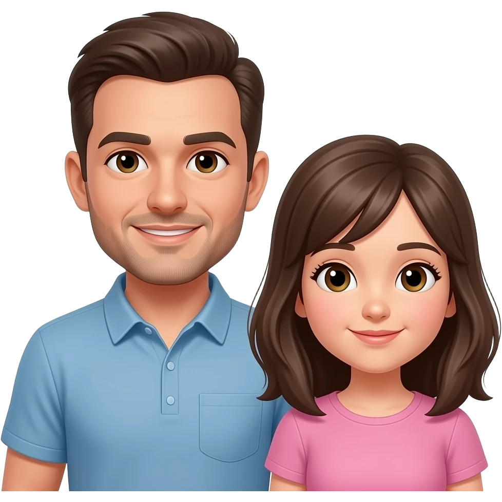 رجل و فتاة emoji