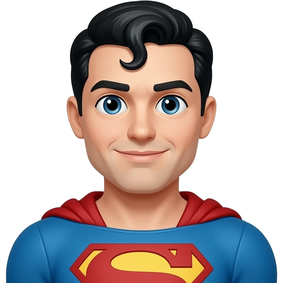 Super man emoji
