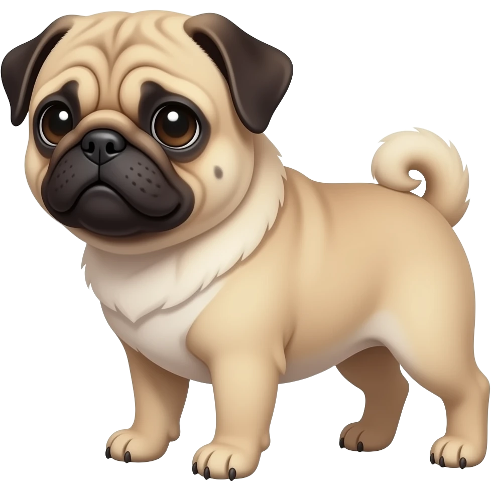 Pug emoji