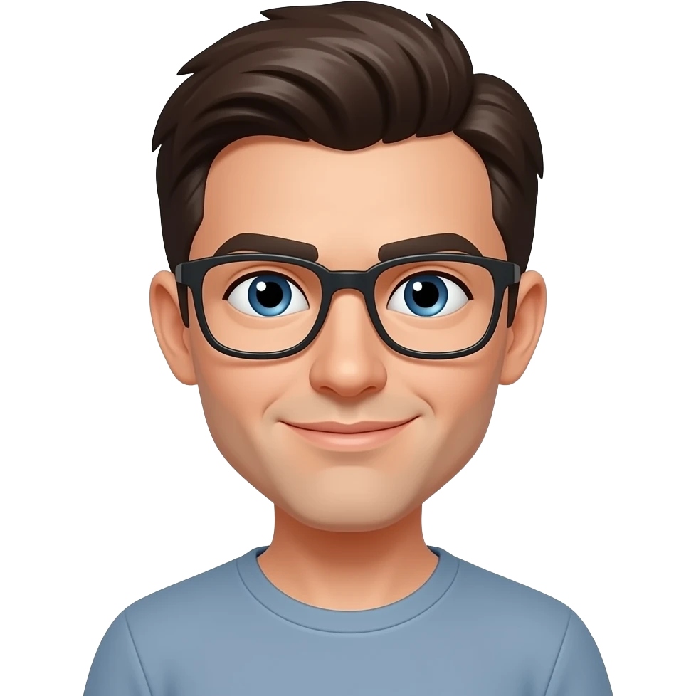 Shy emoji with a smirk emoji
