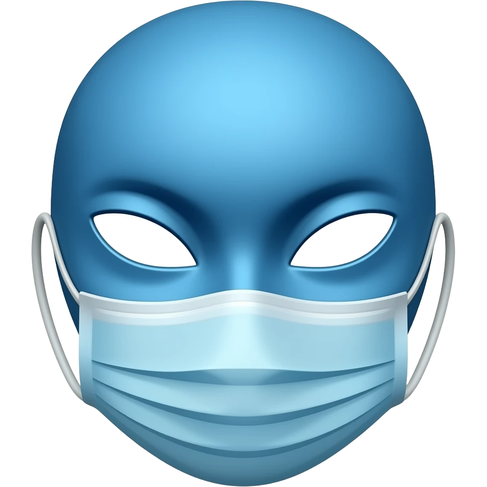 Blue mak emoji