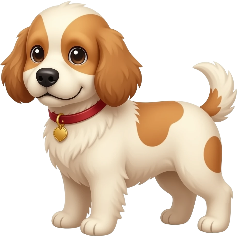 A cockapoo emoji