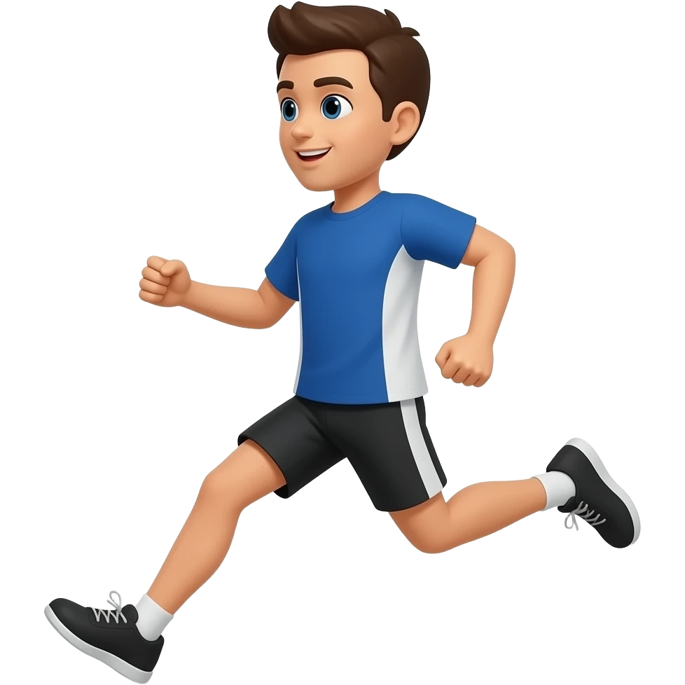 running around emoji