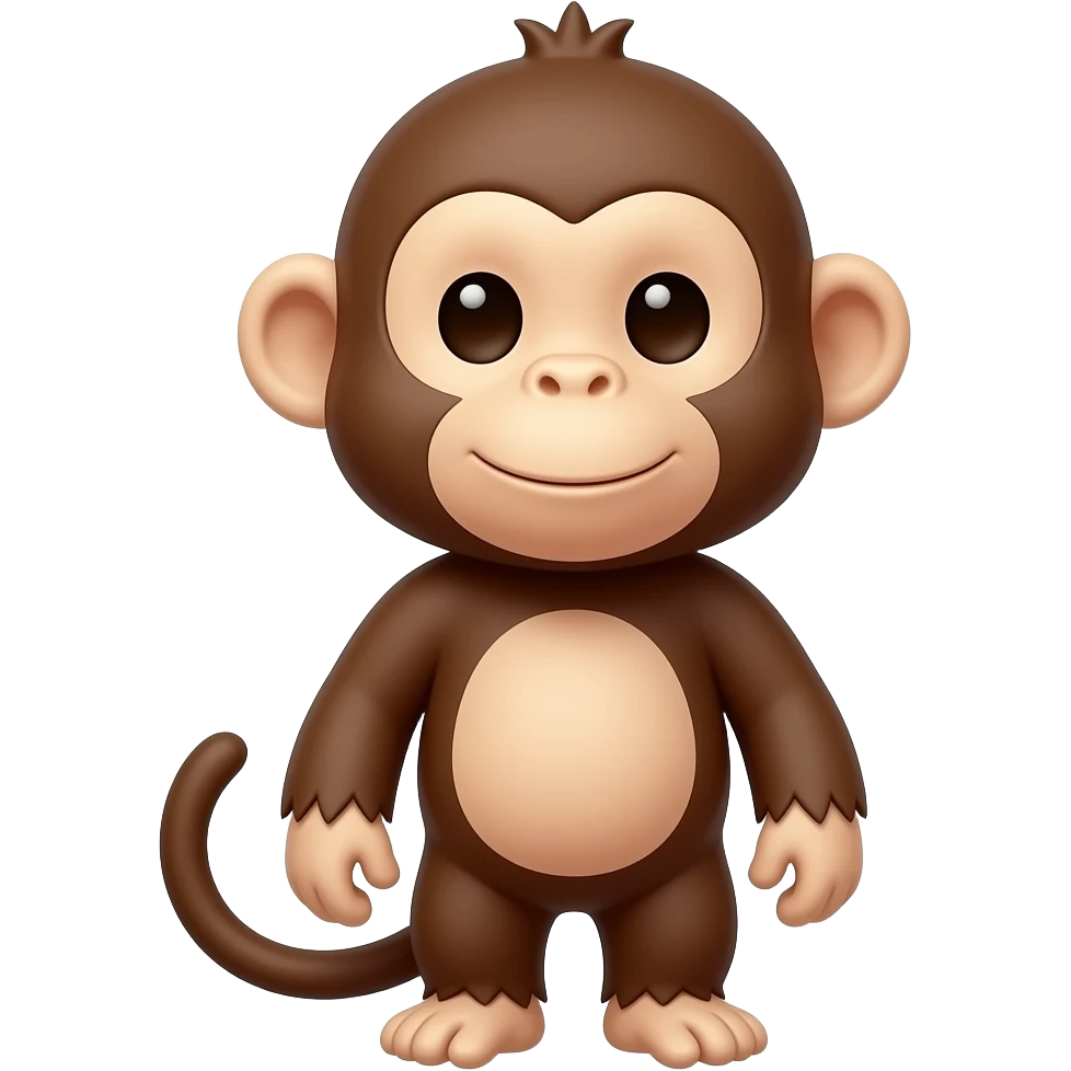 cute ape emoji