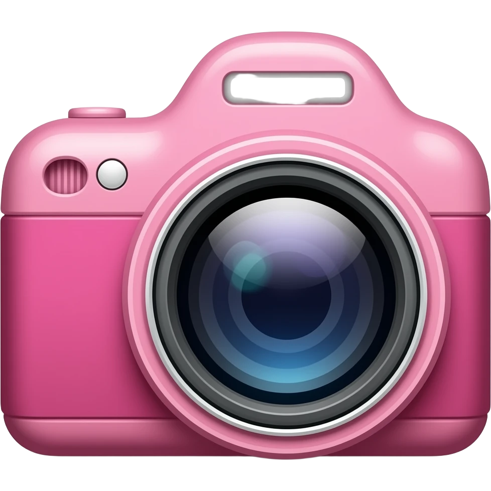Camera pink emoji