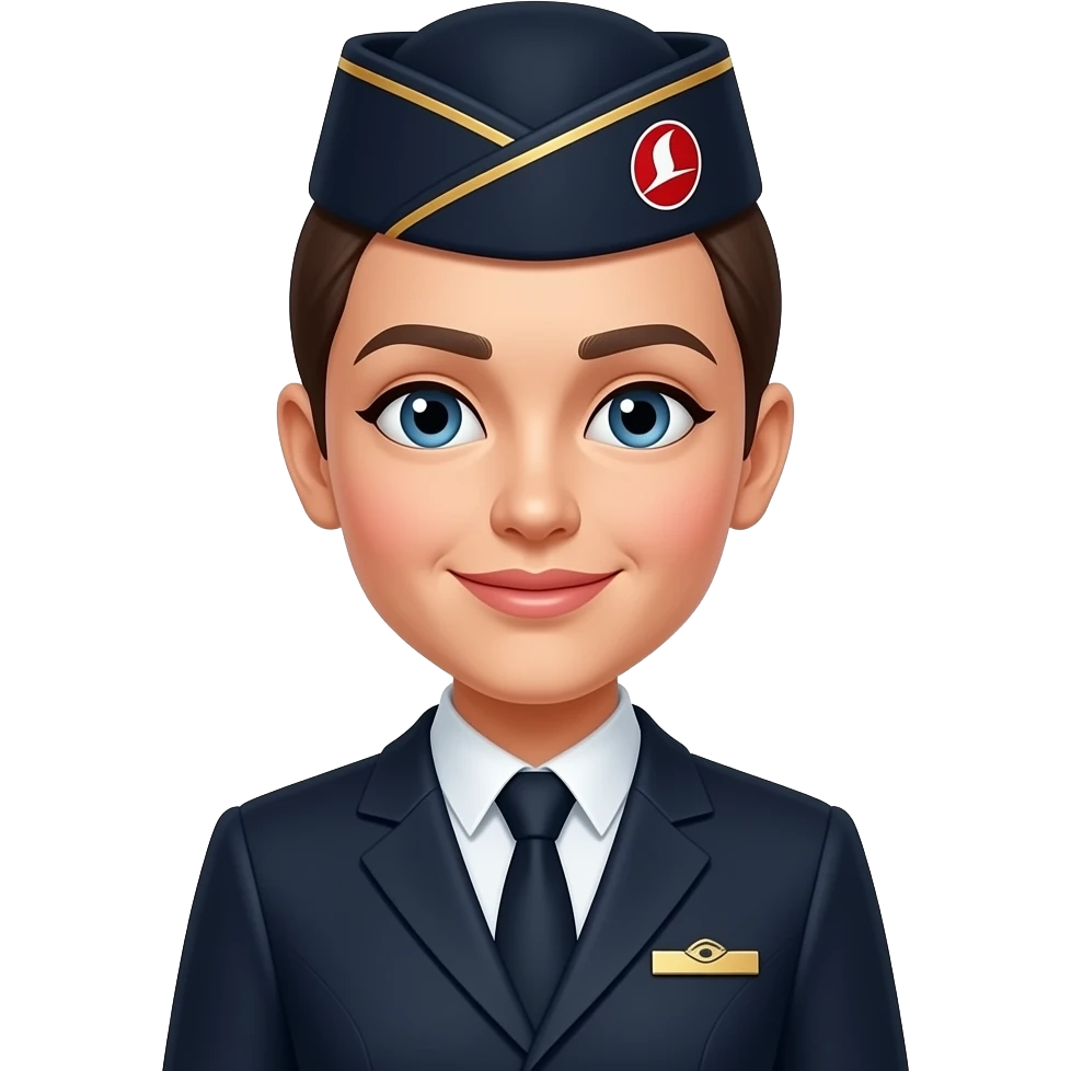 turkish airlines flight attendant emoji