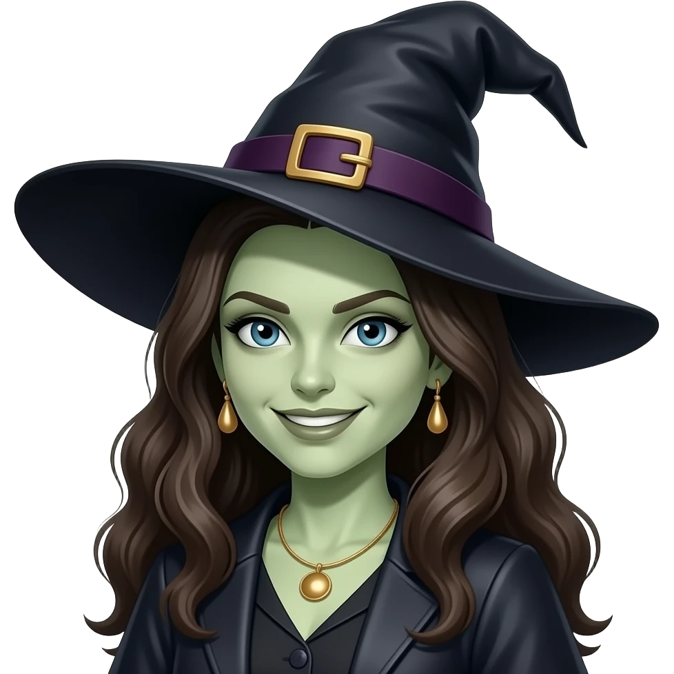 evil witch emoji