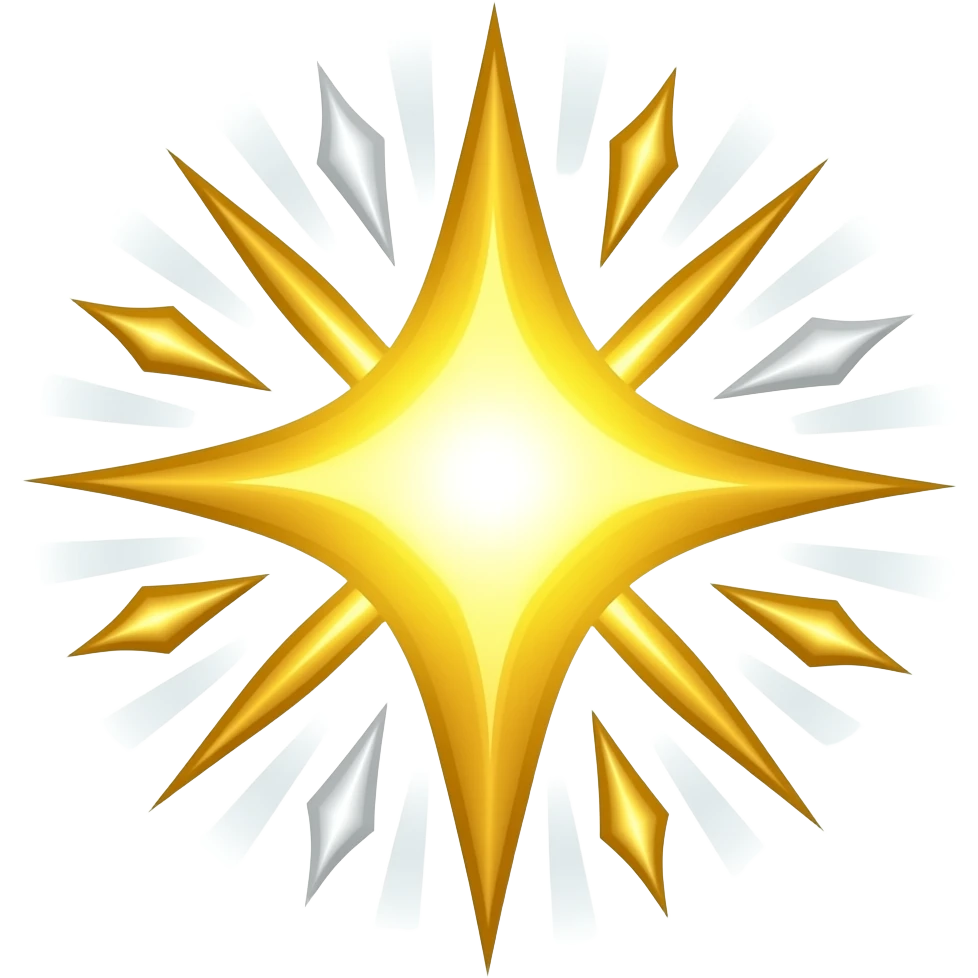 Sparkles emoji