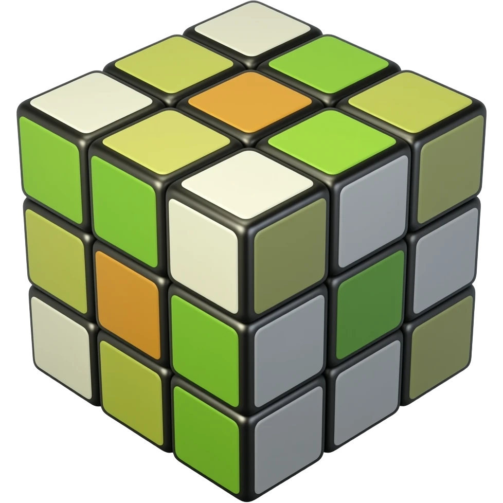 4×4 Cube emoji