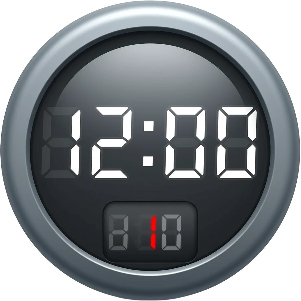 1h avant emoji