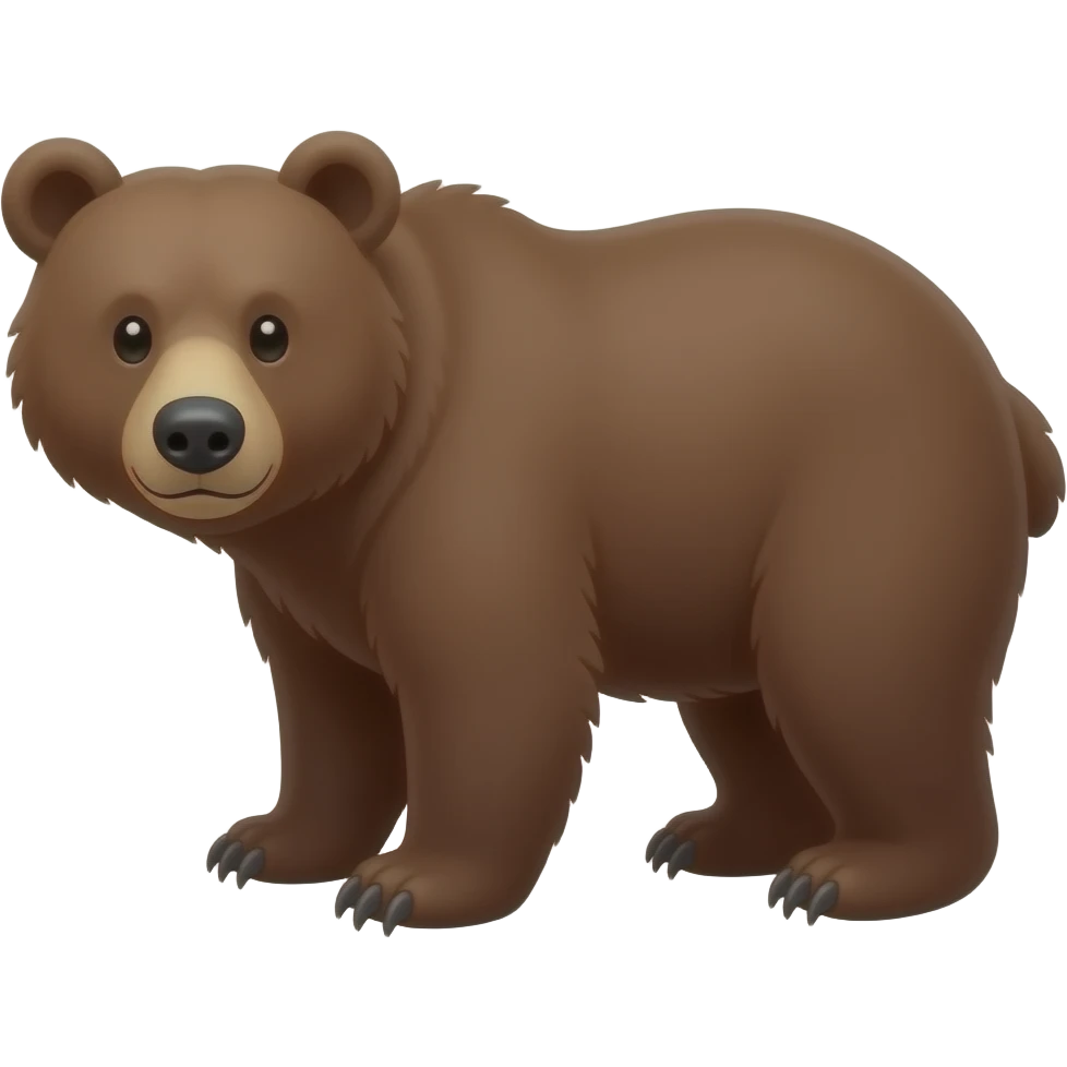 Brown bear emoji
