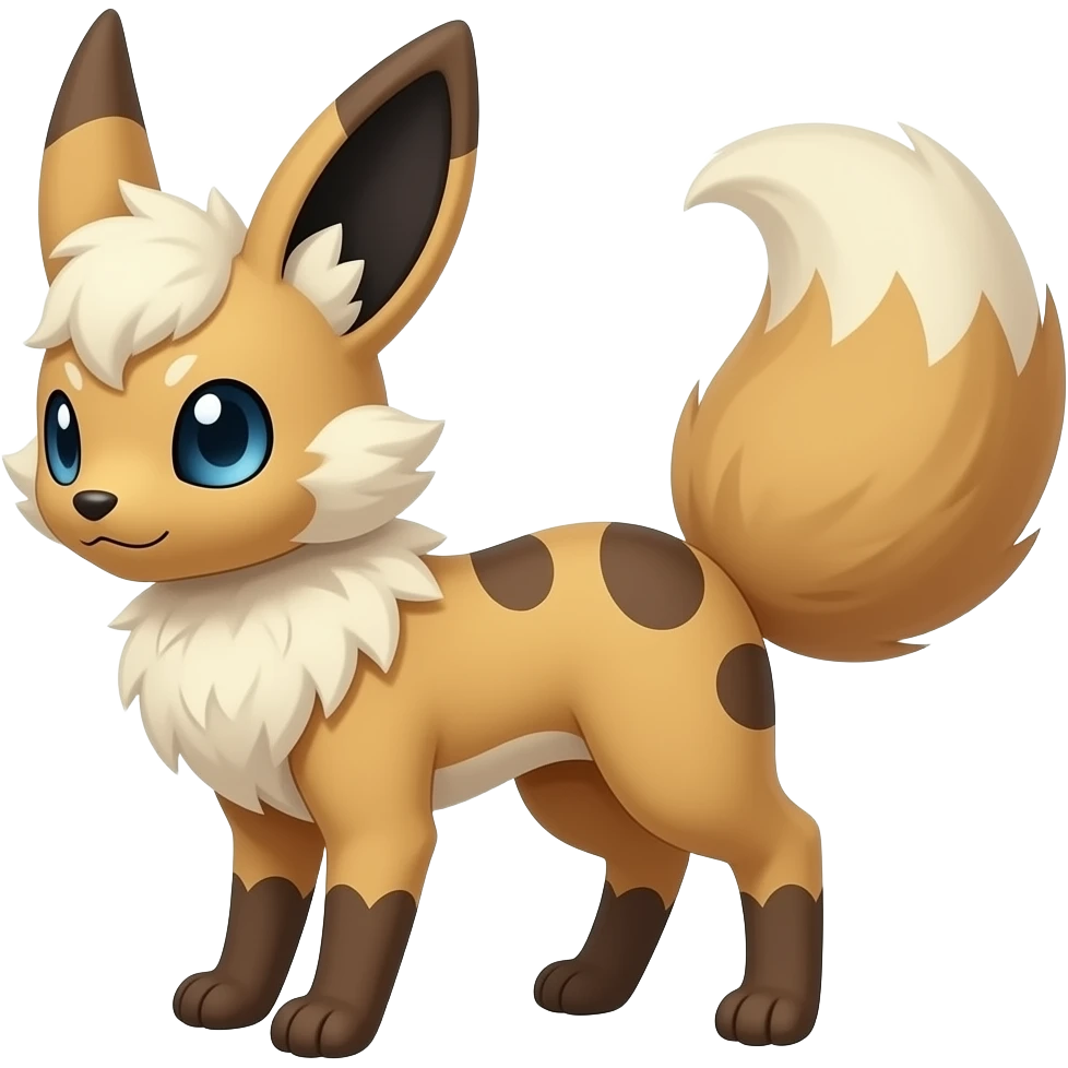 Meowstic-Leafeon-Minccino-Furret-hybrid emoji