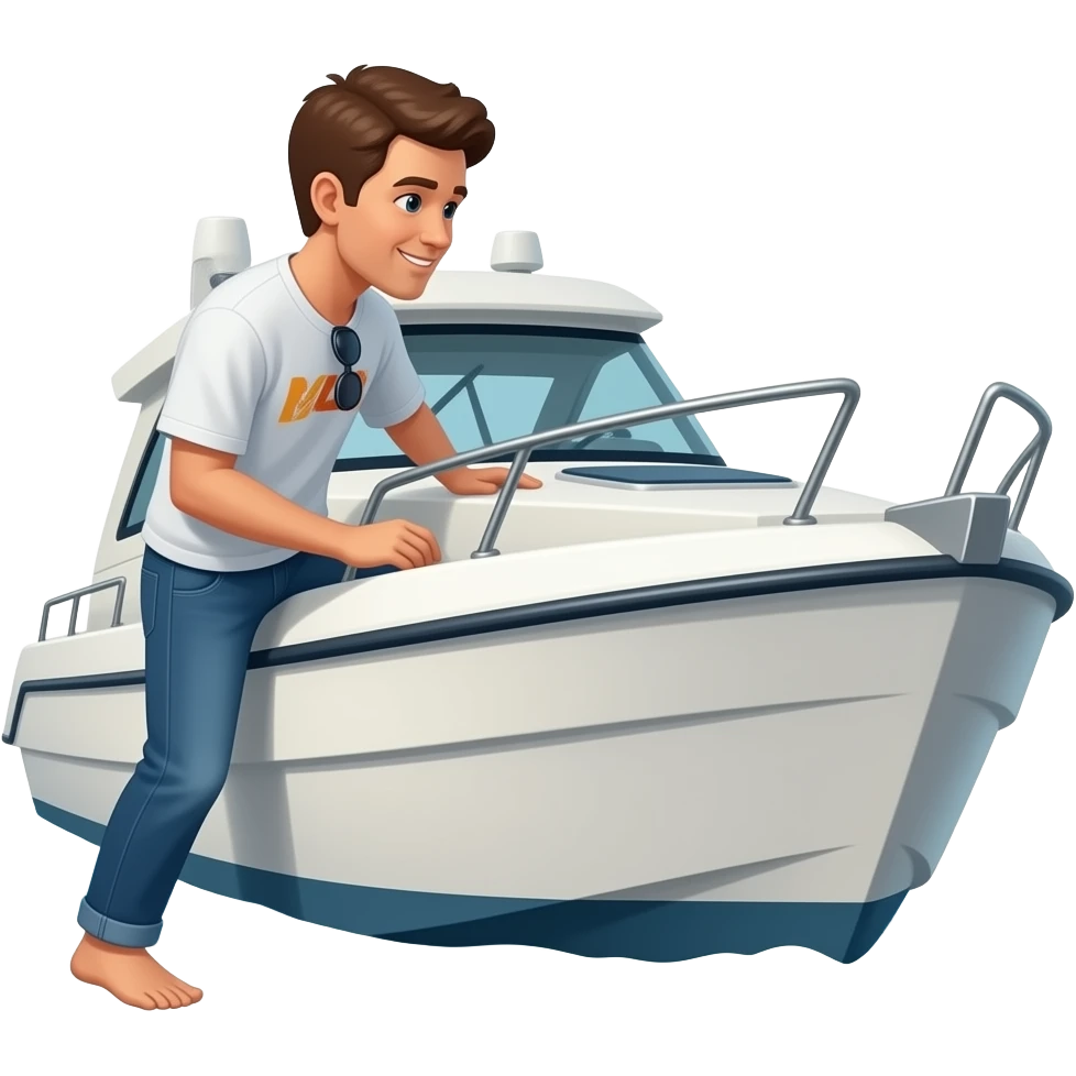 Climb aboard emoji