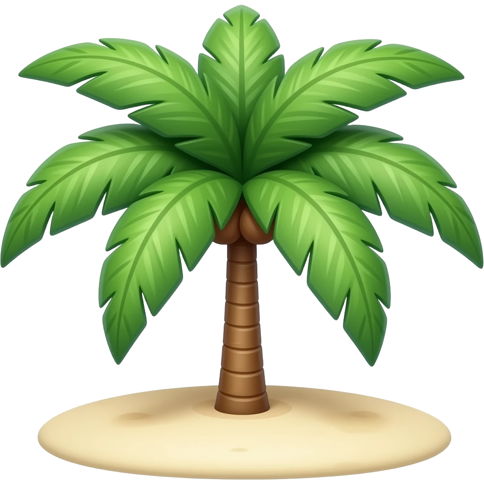 palm tree emoji