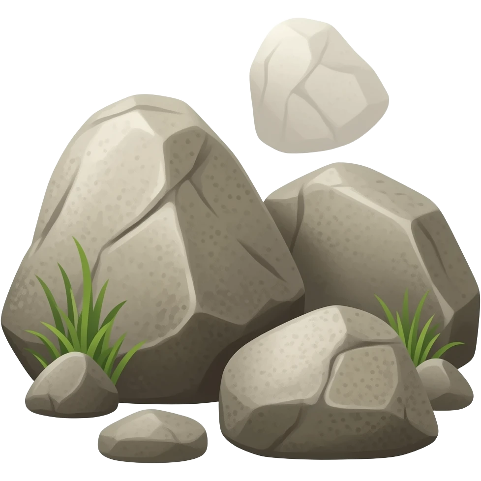 rocks emoji