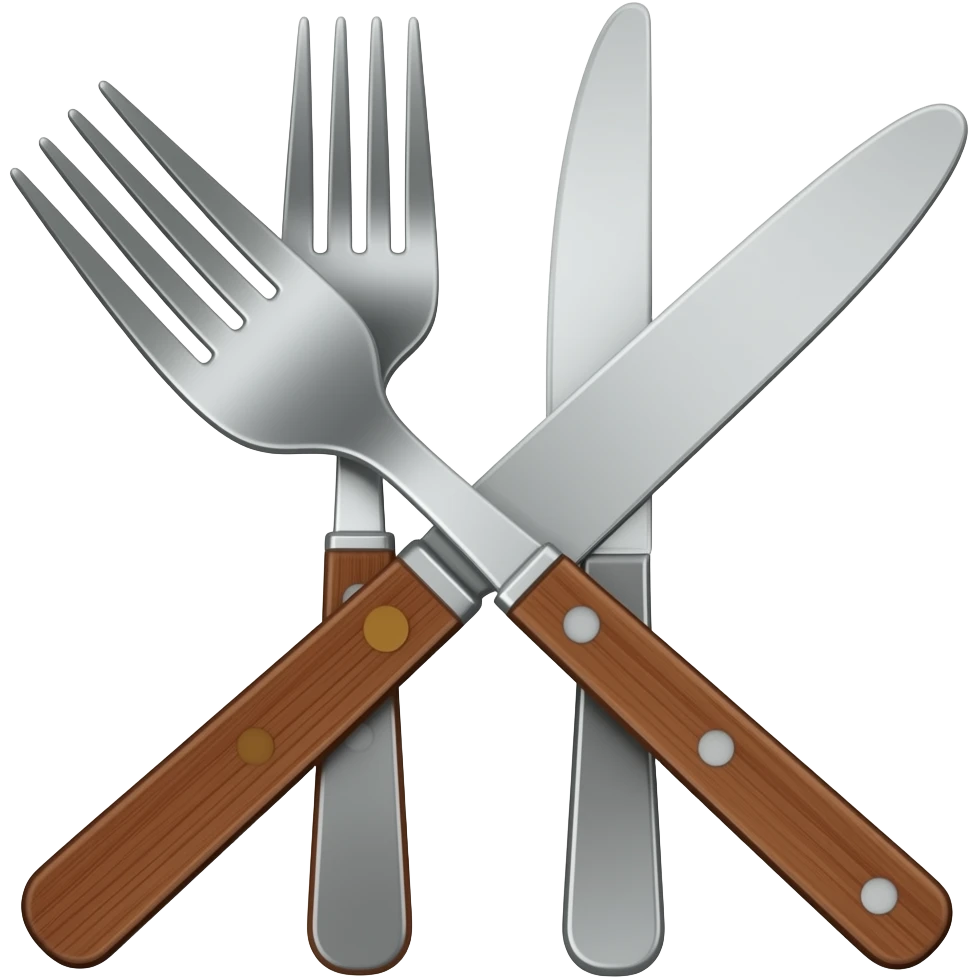 fork and knives emoji