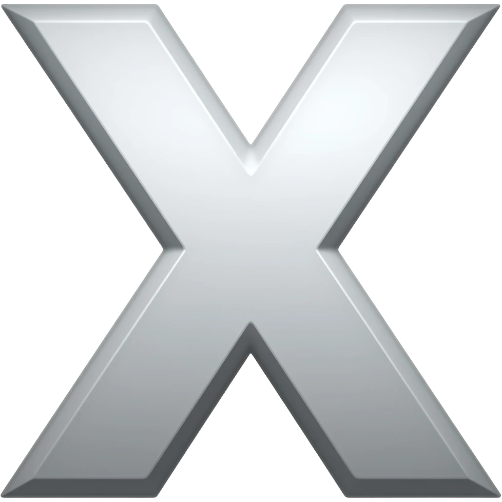 x emoji