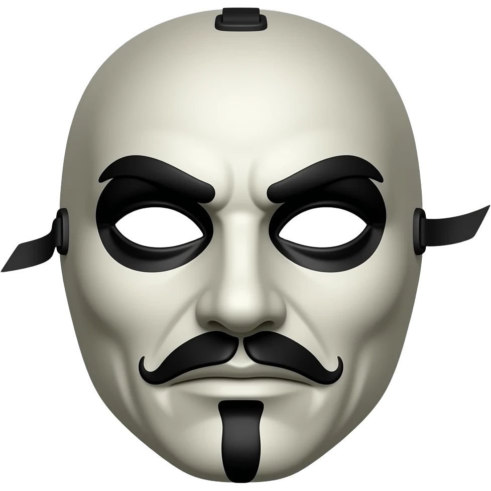 Gangster Mask emoji