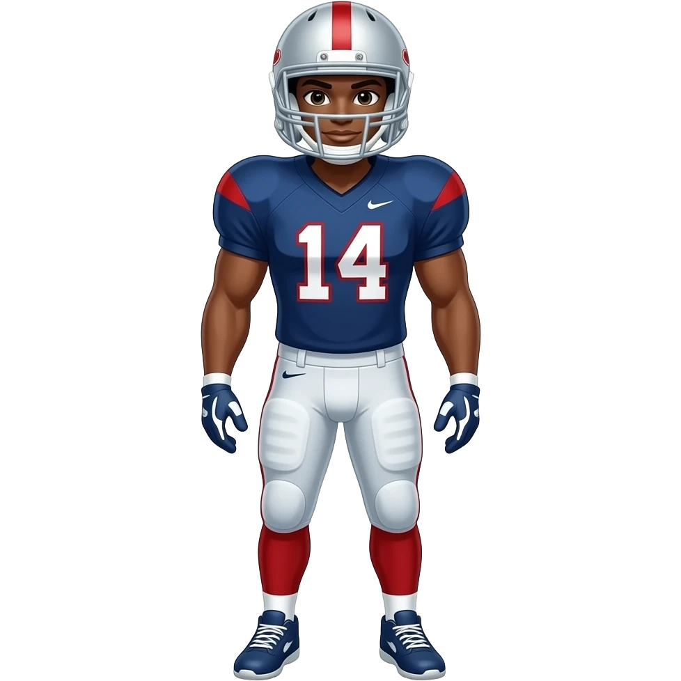 American football player emoji