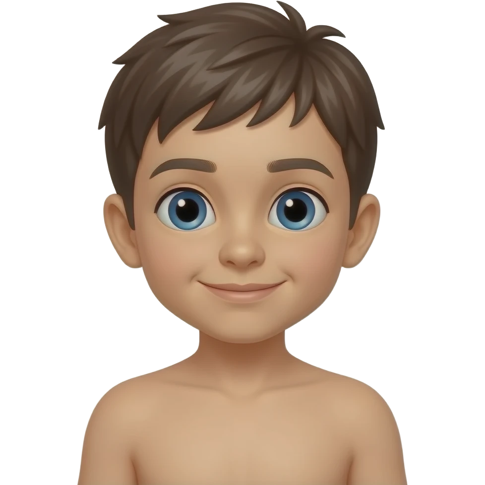 Naked kid emoji